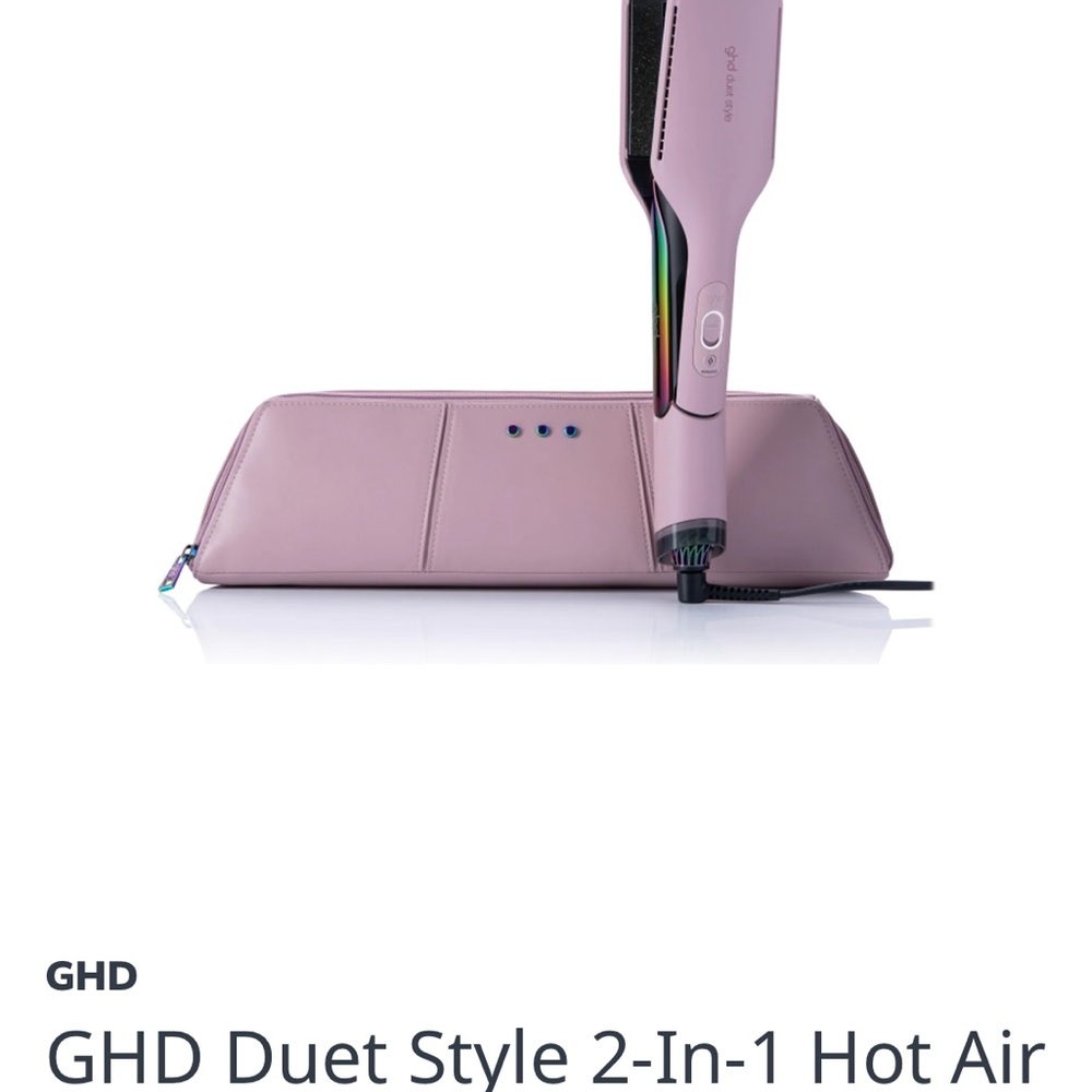 ghd Pink 2-In-1 Hot Air Styler with Case